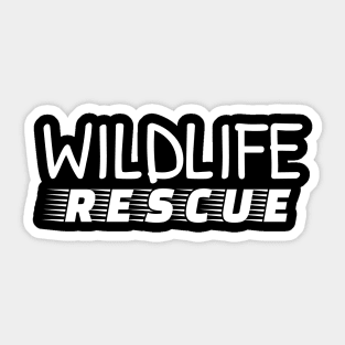 Wildlife rescue Sticker